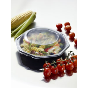 DUNI miseczka z pokrywką czarna A170 149866