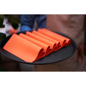 DUNI serwetka D-soft 40X40 Mandarynka 165537