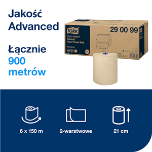 TORK H1 MATIC ręcznik w roli Natural A6 290099