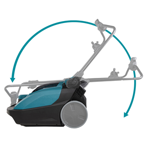 MAKITA akum. zamiatarka XGT VS001GZ